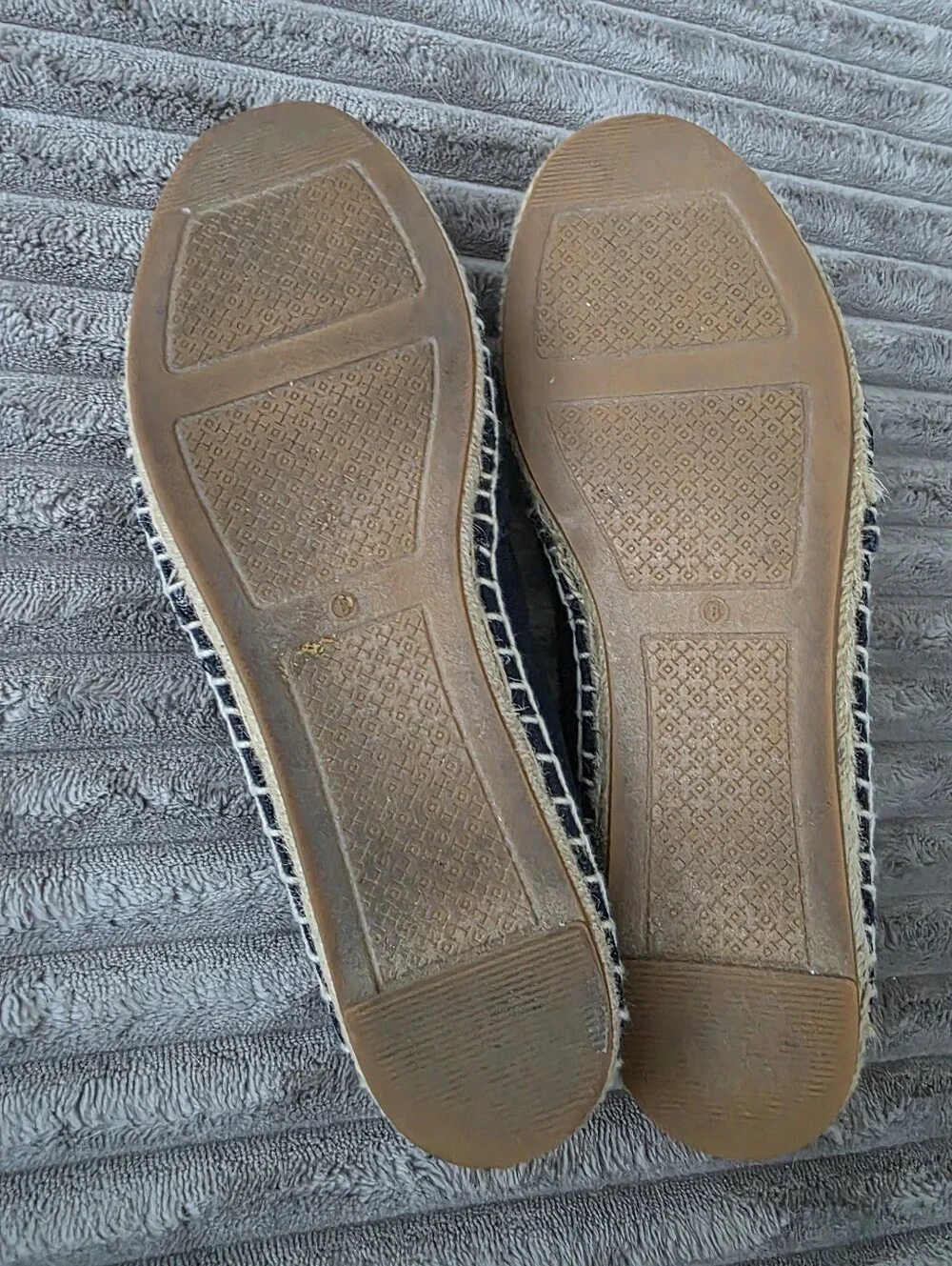 Tory Burch Weston Navy Espadrille Flats 8